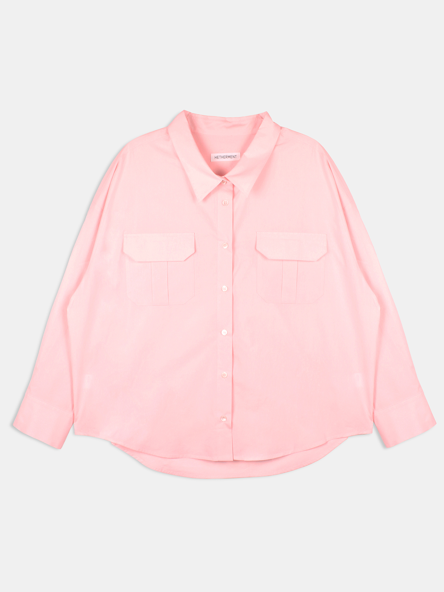 two pocket painter shirts (sunset pink)