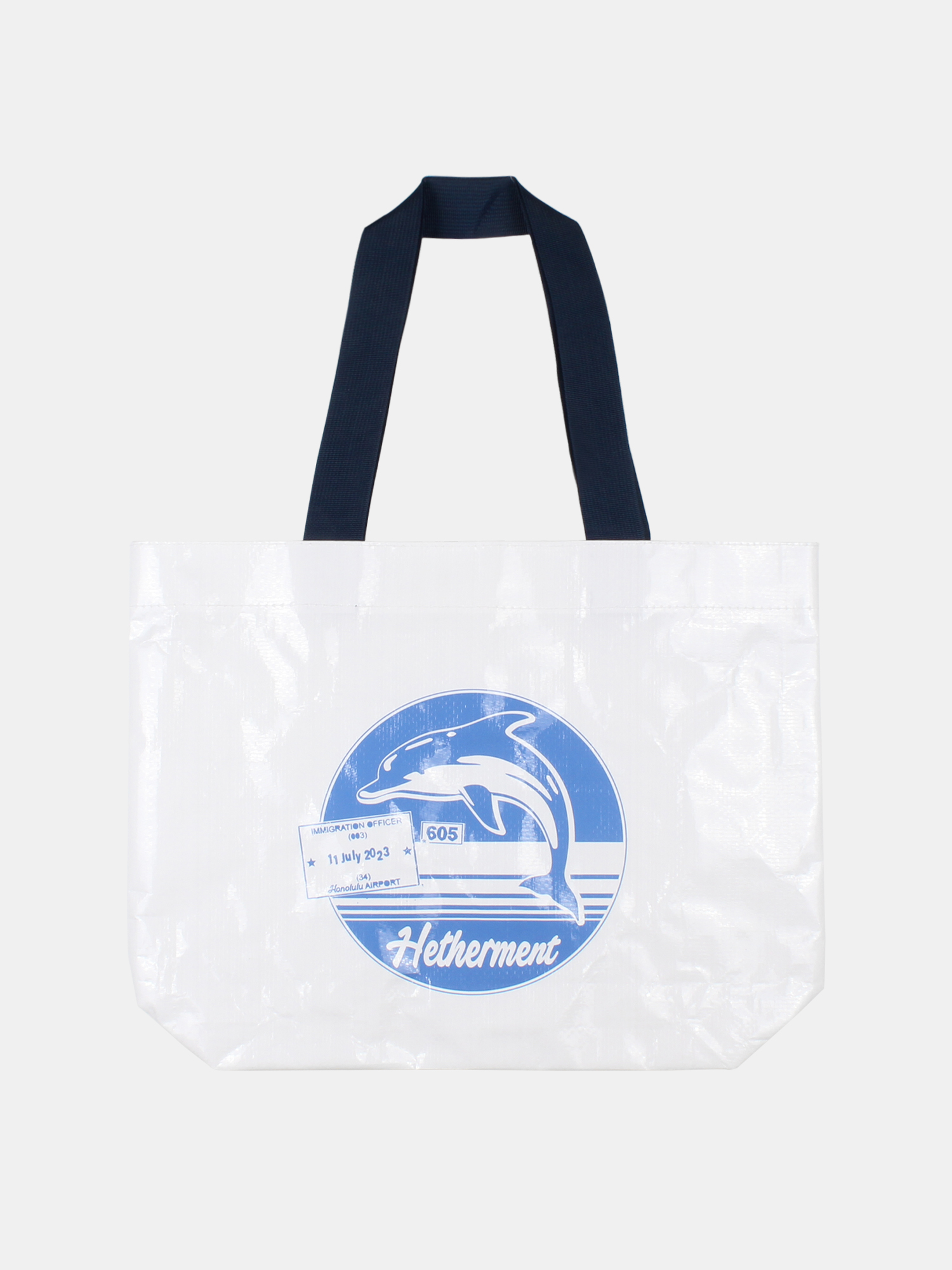 dolphin utility bag (white)
